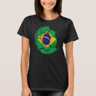 T-shirt Brésil Football Équipe Nationale Soutien L'Équipe