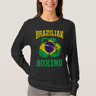 T-shirt Brésil Gants de boxe Brésil Pride Hommes Femmes