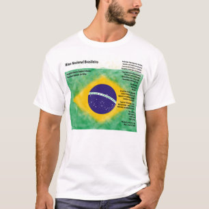 T-shirt Brésil - Hino Nacional Brasileiro
