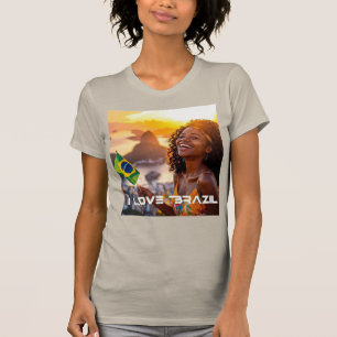 T-SHIRT BRÉSIL - J'AIME LE BRÉSIL