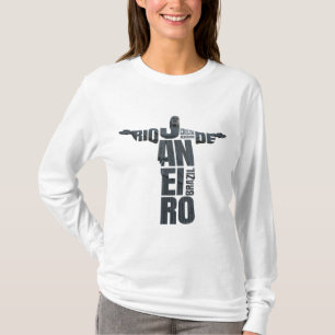 T-shirt Brésil Jésus Christ Rio de Janeiro Cristo Souvenir
