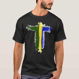T-shirt Brésil Jésus Statue Motif Cristo Redentor Rio de J