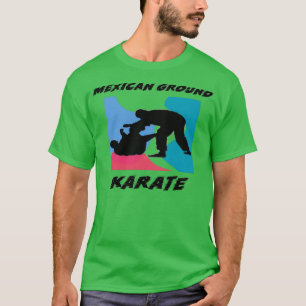 T-shirt Brésil Jiu Jitsu Mexicain Ground Karate BJJ
