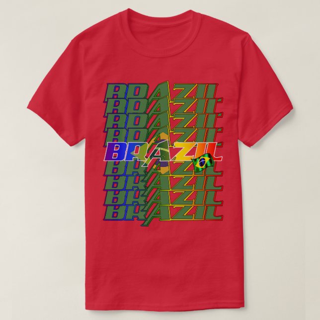 T-shirt Brésil LGBTQ (Design devant)