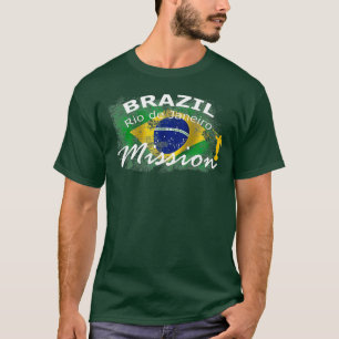 T-shirt Brésil Rio de Janeiro Mormon LDS Mission Cadeau