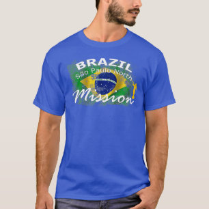 T-shirt Brésil Sao Paulo Nord Mormon LDS Mission Cadeau