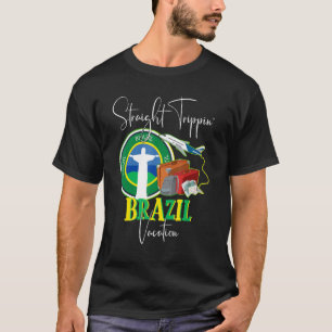 T-shirt Brésil Trippin droit Groupe Amérique du Sud Matchi
