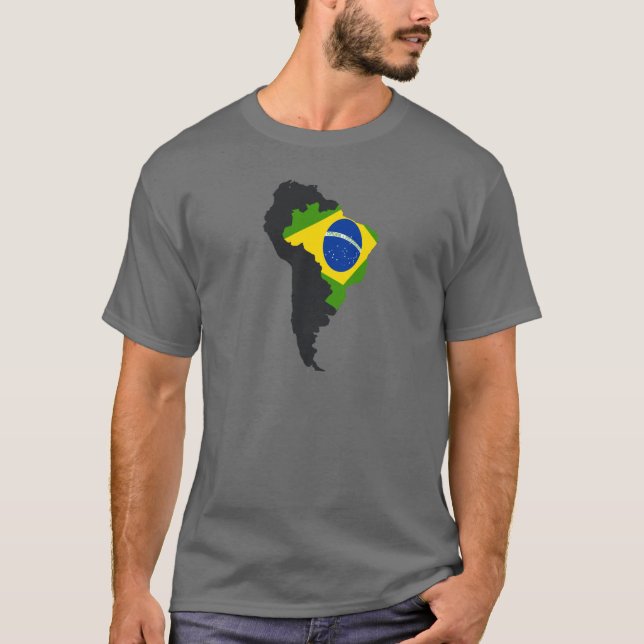 T-shirt Brésilien Amérique (Devant)