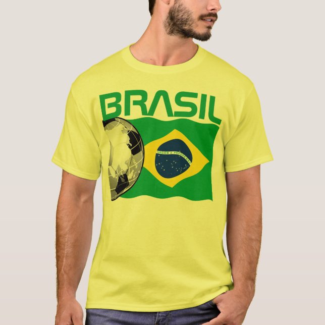 T-shirt brésilien de football 2024 (Devant)