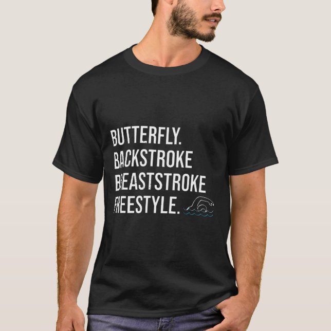 T-shirt Brestimer Breaststroke Freestyle Swimme (Devant)