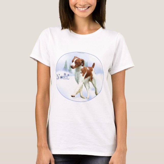 T-shirt Bretagne Espagne Noel (Devant)