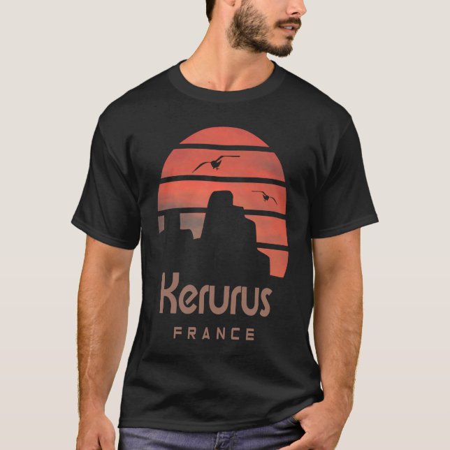 T-shirt Bretagne France Kerurus (Devant)