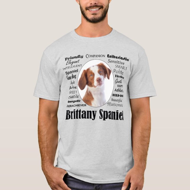T-shirt Bretagne - Traits espagnols (Devant)