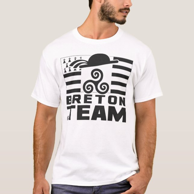 T-SHIRT BRETON TEAM 3 (Devant)