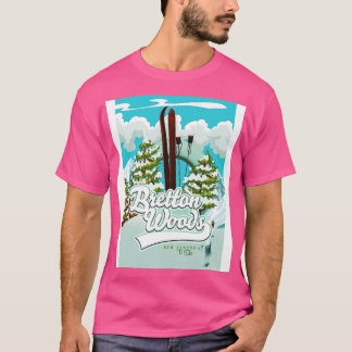 T-shirt Bretton Woods New Hampshire À Ski