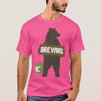 T-shirt Brevard North Carolina Nc Cute Hitchhiking Bear