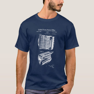 T-shirt Brevet américain - Accordéon