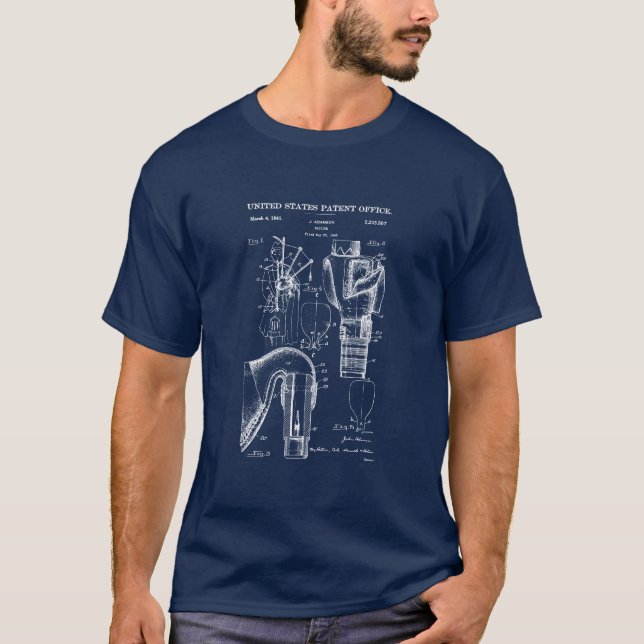 T-shirt Brevet américain - Bagpipes (Devant)