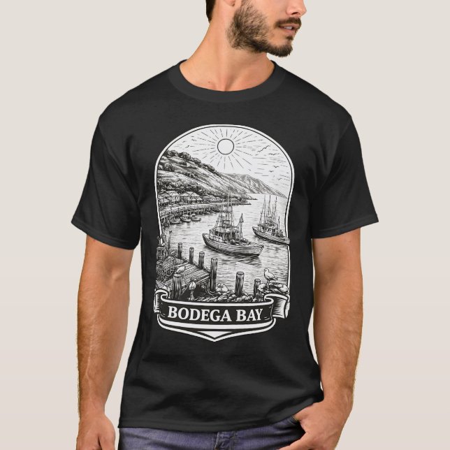 T-shirt Brevet de moulinet de pêche 1906 - Vert (Devant)