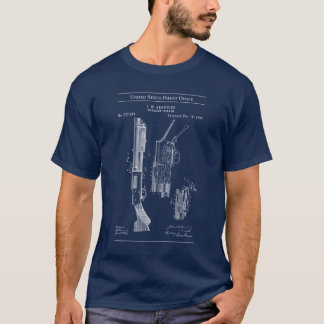 T-shirt Brevet US 577281 - Pump Action Shotgun 1897