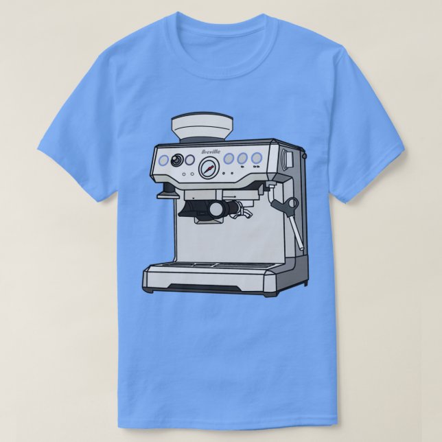 T-shirt Breville Barista Express colored sticker  (Design devant)