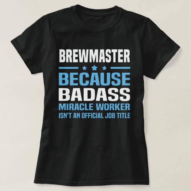 T-shirt Brewmaster (Design devant)