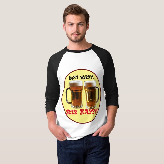 T-shirt Brews & Banter : Édition bière (Devant entier)