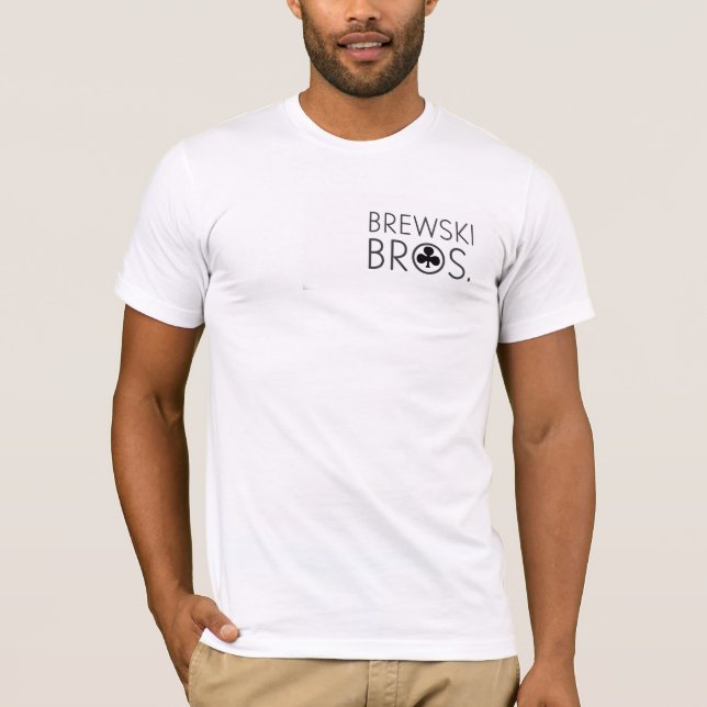 T-shirt Brewski Bros. Chemise de logo (Devant)
