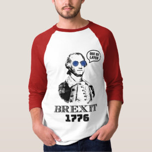 T-shirt Brexit 1776 George Washington Lunettes de soleil c