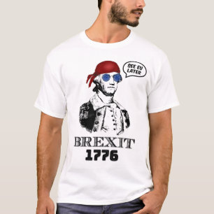 T-shirt Brexit 1776 George Washington Lunettes de soleil c