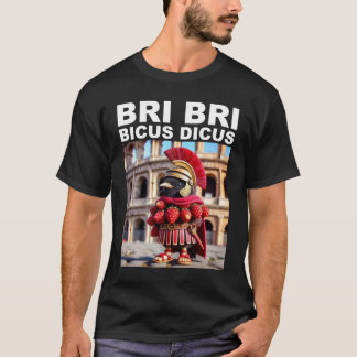 T-shirt Bri Bri Bicus Discus Mème Drôle Brainrot Italien