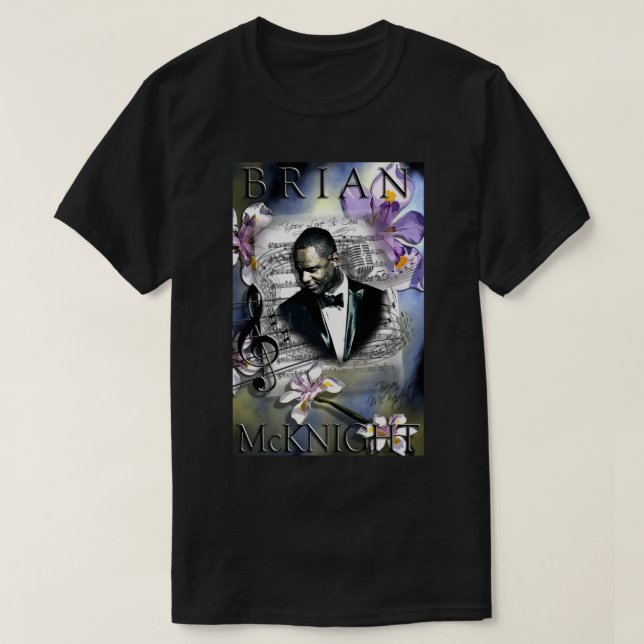 T-shirt Brian McKnight &quot ; Votre Amour Est Ooh&quot ;  (Design devant)