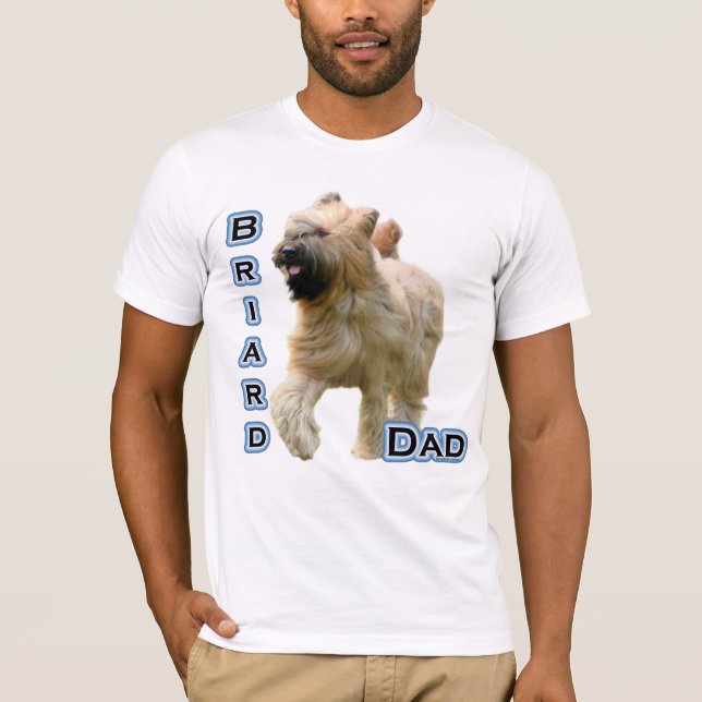 T-shirt Briard papa 4 (Devant)