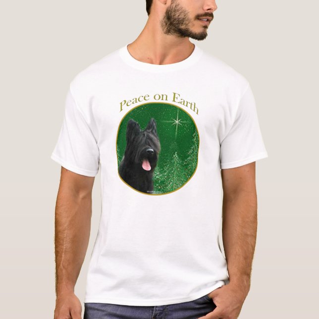 T-shirt Briard Peace (Devant)