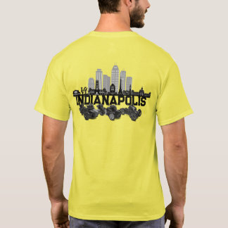 T-shirt Brickyard Chapter - Indianapolis Skyline