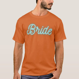 T-shirt Bride 80s 90s Retro Bridal Bachelorette Party Pres