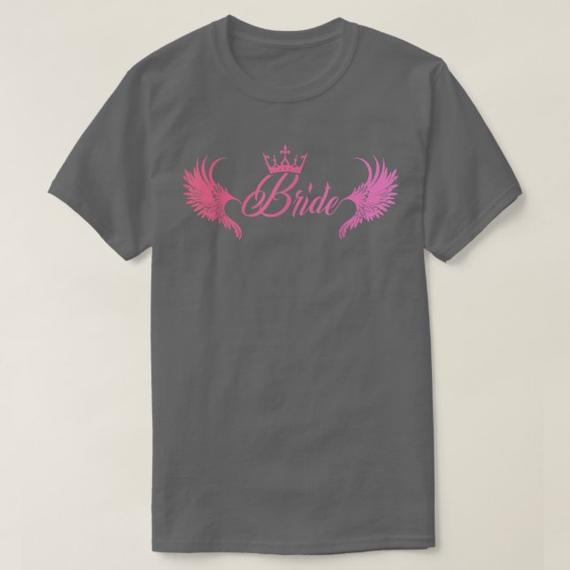T-shirt Bride Bachelorette Party Wedding Maid Of Honor Hen (Design devant)