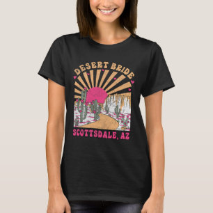 T-shirt Bride du désert Scottsdale Bride Brigade P