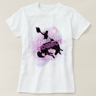 T-shirt Bride 'em Cowboy Bachelorette v2 Team Bride ID928