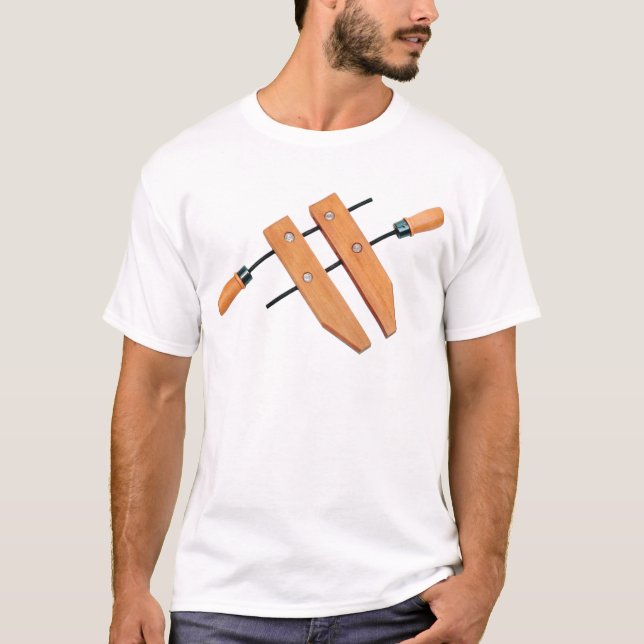 T-shirt Bride en bois (Devant)