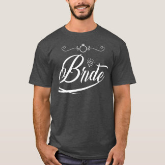 T-shirt Bride Groom Wedding Bachelorette Party Marriage Br