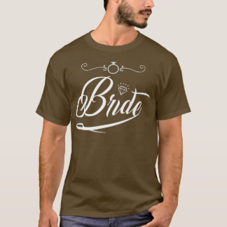 T-shirt Bride Groom Wedding Bachelorette Party Marriage Br