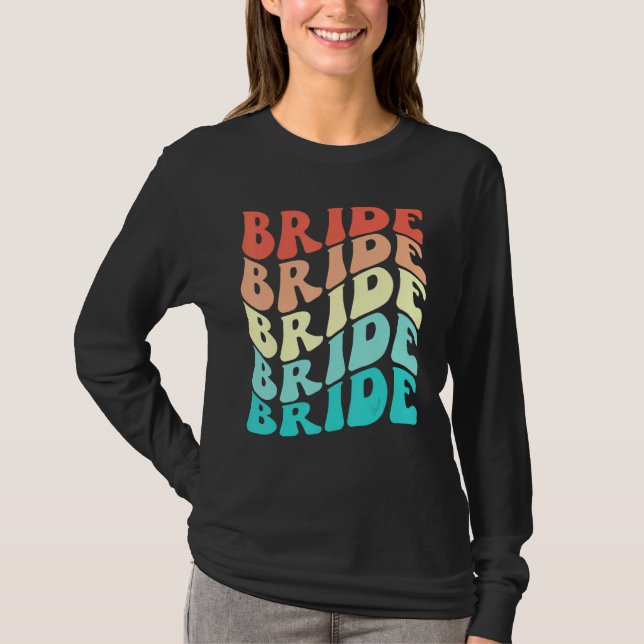 T-shirt Bride I Do Crew Retro Bachelorette Party Bridesmai (Devant)