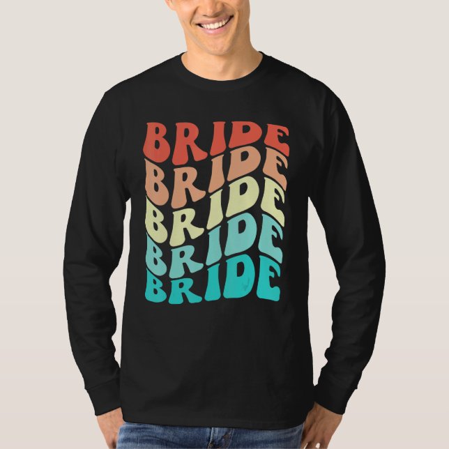 T-shirt Bride I Do Crew Retro Bachelorette Party Bridesmai (Devant)