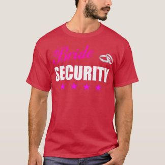 T-shirt Bride sécurité Bachelor Party Hen Party Stag night