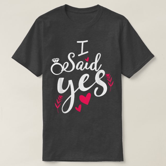 T-shirt bride to be, team bride, bride, just married, brid (Design devant)