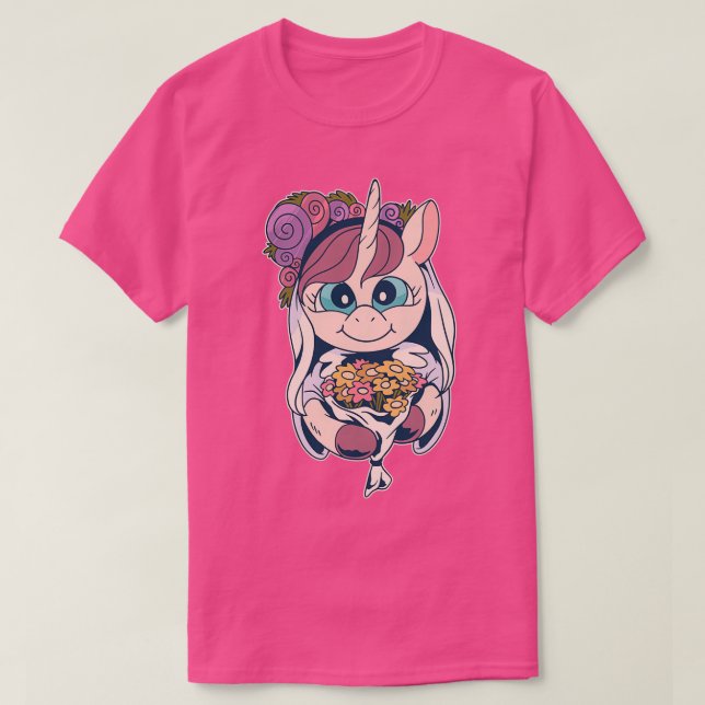 T-SHIRT BRIDE UNICORN (Design devant)