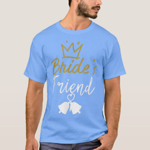 T-SHIRT BRIDE'S AMI BRIDESMAID