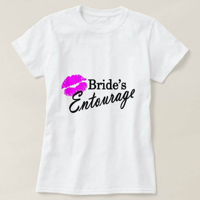 T-shirt Brides Entourage (Design devant)