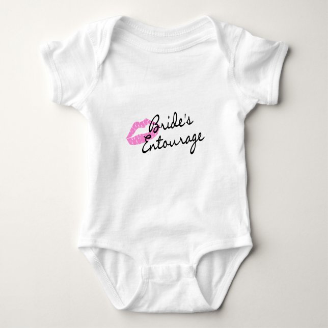 T-shirt Brides Entourage Lips (Devant)